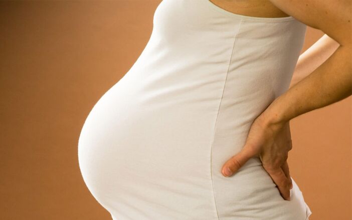Back pain during pregnancy