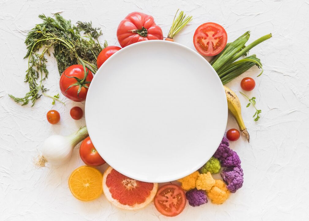 Diet with osteoarthritis of the knee joint