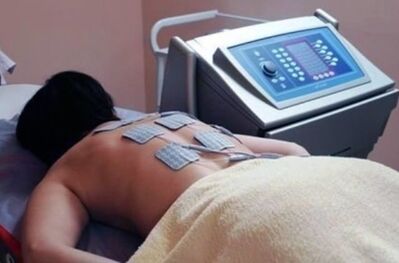 Thoracic osteochondrosis is effectively treated with electrophoresis